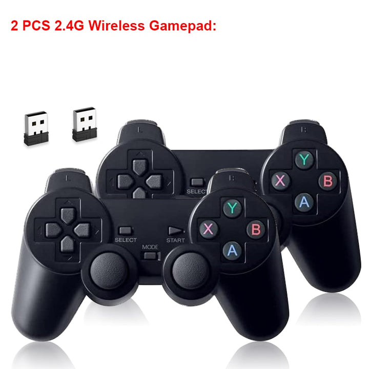 Controle sem fio de 2,4 GHz para Game, Controller USB Joystick para TV e videogame.
