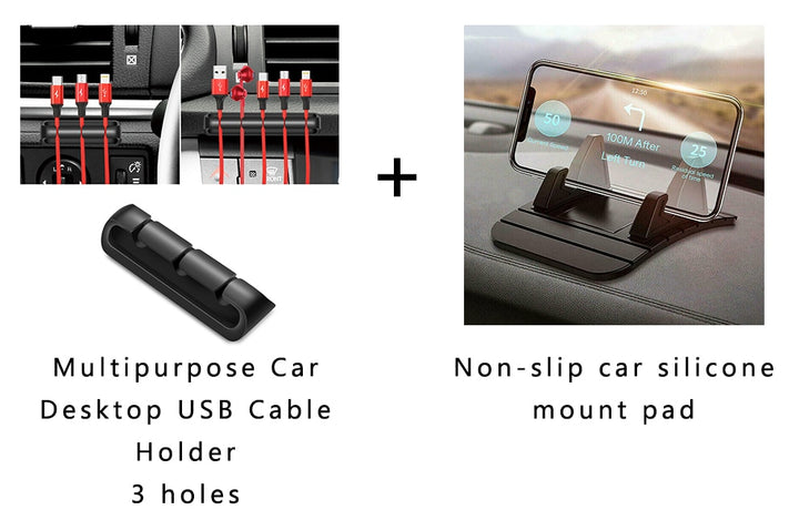 Suporte antiderrapante de silicone para carro, almofada para painel, suporte para telefone, GPS, suporte para iPhone, Samsung, Xiaomi, Huawei, universal